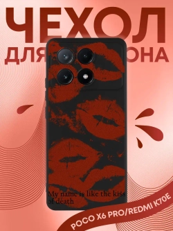 Чехол Xiaomi Poco X6 Pro с принтом