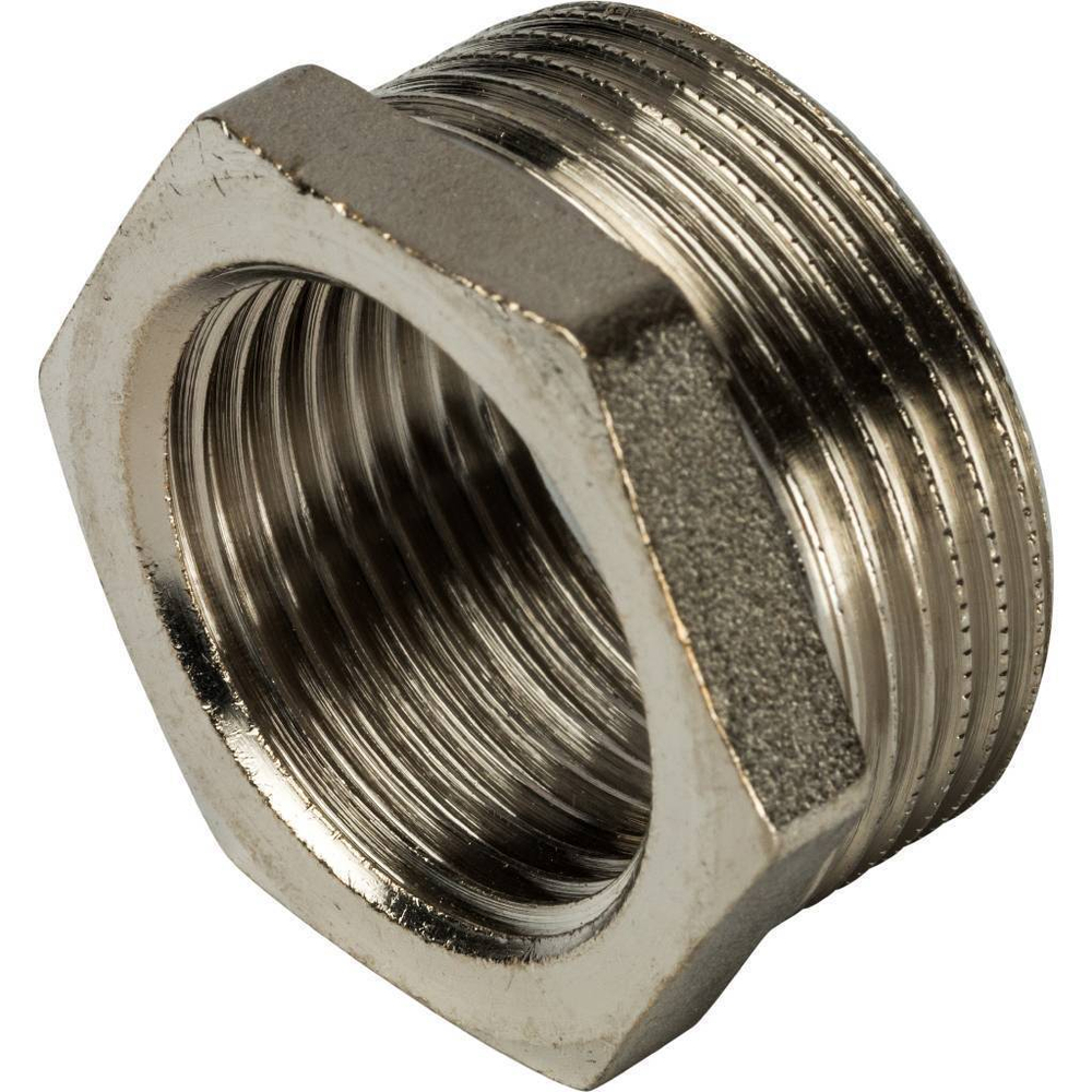 Футорка STOUT никелированная 1"x1 1/4" ВР/НР