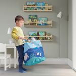 Сумка для хранения IKEA BLAVINGAD (БЛОВИНГАД), Разноцветный с рисунком