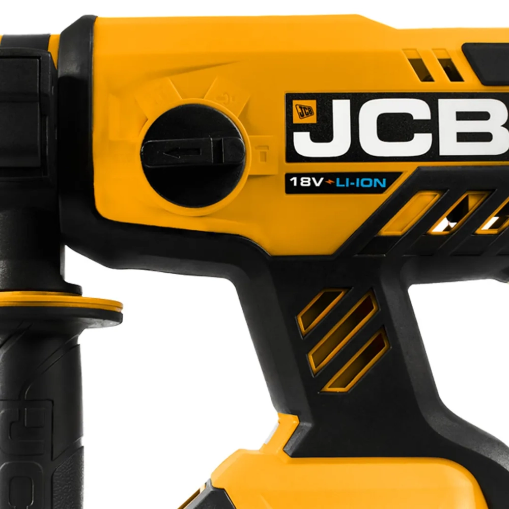 Перфоратор аккумуляторный (18V, 0-4500 об/мин, 1.7J), без аккумулятора JCB JCB-18BLRH-B-E