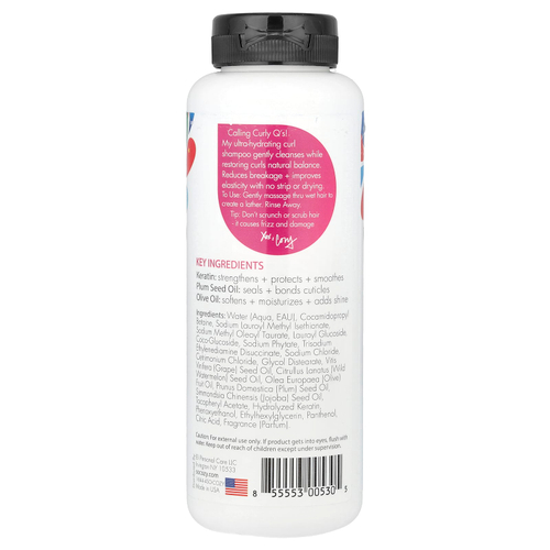 SoCozy, Kids, Curl Shampoo, шампунь для детей, ультраувлажнение и очищение, 311 мл (10,5 жидк. унции)