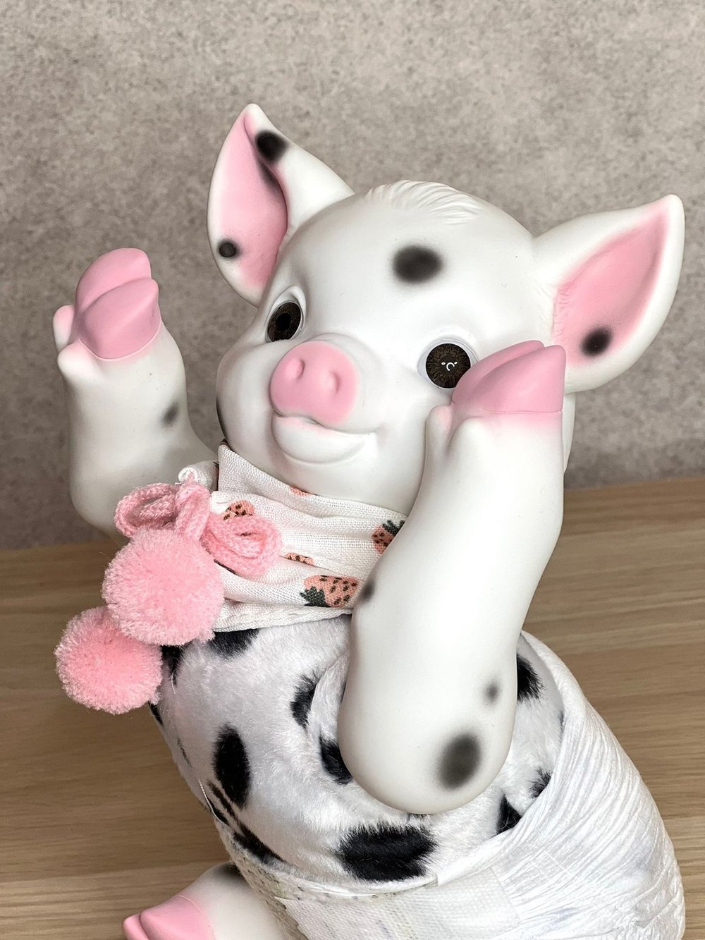 Игрушка мягконабивная 35см АниРеал Хрюшка (60140)