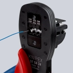 Обжимные клещи для миниатюрных штекеров чернёные 190 мм Knipex 97 54 24