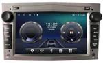 Магнитола для Opel Astra H, Antara, Corsa, Vectra, Zafira B (вниз, серая) - Kuberg MKD-7132G-S10 (кнопки и крутилки) Android 12, Быстрая, CarPlay, SIM-слот