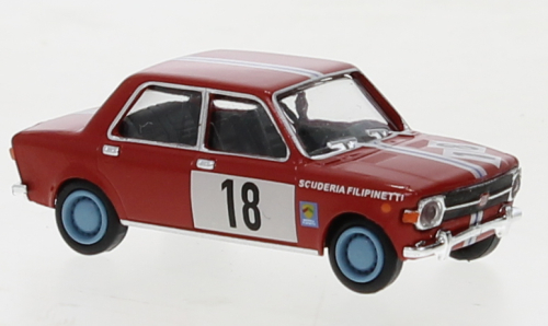 Автомобиль Fiat 128, scuderia Filipinetti 1969, 1:87