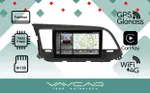 Магнитола для Hyundai Elantra 2016-2018 - Vaycar VA23-0581-2K на Android 13, Быстрая, 2K QLED, CarPlay,4G SIM-слот