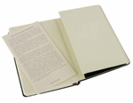 Блокнот Moleskine Classic (QP012) 9x14 см 192стр. без линовки, твердая обложка, черный