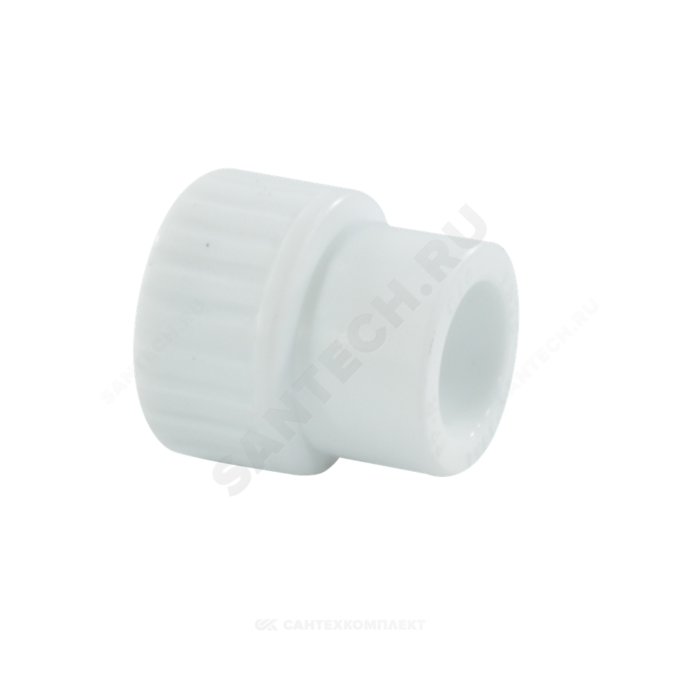 Муфта PP-R комбинированная белая Дн 20х1/2" ВР RTP (РосТурПласт) 10652