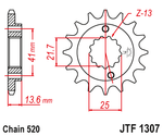 Звезда JTF1307.14