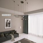 Подвесная светодиодная люстра Crystal Lux FORTUNA SP123W LED  BLACK