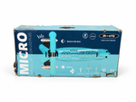 Самокат Mini Micro Deluxe Glow Plus (светящийся) LED ледниковый аква дисконт