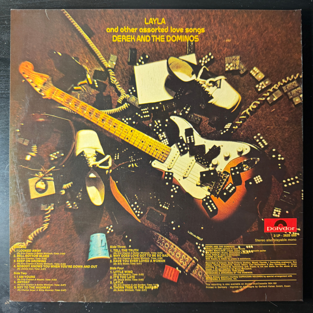 Derek & The Dominos ‎– Layla 2LP (Германия 1970г.)