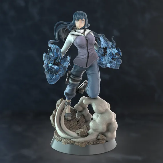 Hinata chakra Dragons - Naruto