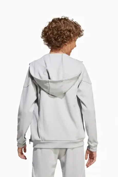 Кофта adidas Tiro 25 Travel FZ Junior - серый