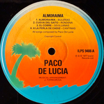 Paco De Lucía ‎– Almoraima (Англия 1977г.)