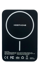 Powerbank магнитный с MagSafe Keephone Kavos Semi-Solid Battery 10000mAh чёрный