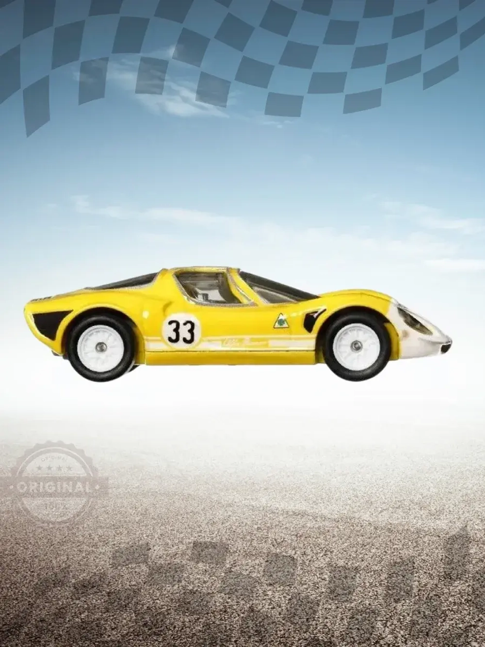 Машинка Хот Вилс Премиум Alfa Romeo 33 FPY86 HCJ91