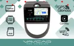 Магнитола для KIA Soul 2008-2011 - Vaycar VA27-0528-2K на Android 13, Быстрая, 2K QLED, CarPlay, 4G SIM-слот