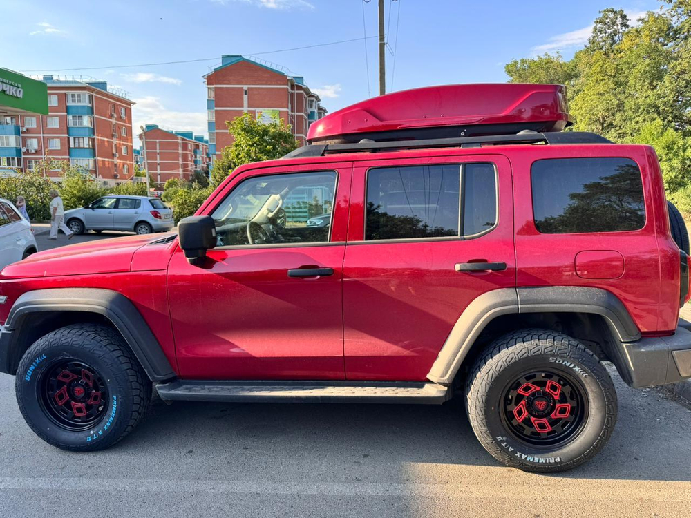 Диск колёсный BEAST OFFROAD 9606CN R17 8,5 ET0 Matte Black W Red Face