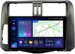 Магнитола для Toyota Land Cruiser Prado 150 2009-2013 (рамка графит) - Teyes CC3-2K QLed Android 10, Быстрая, SIM-слот, CarPlay