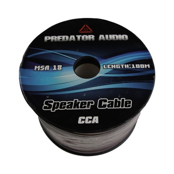 Акустический кабель Predator 18AWG 0.75мм² CCA медно-алюм. (100)