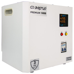 Стабилизаторы напряжения Энергия Premium Light 5000Ва настенный
