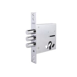 Корпус врезного замка цилиндровый PUNTO MDV30/C-65.00 CP хром /60609/