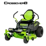 Райдер садовый GC82ZT107 аккумуляторный с нулевым радиусом разворота Greenworks Арт. 7404107, 82V, без АКБ и ЗУ