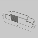 Источник тока Lighting control PSL-DL40-3CCT-350-500mA