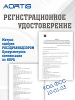 Матрас противопролежневый AORTIS ячеистый M130LPS