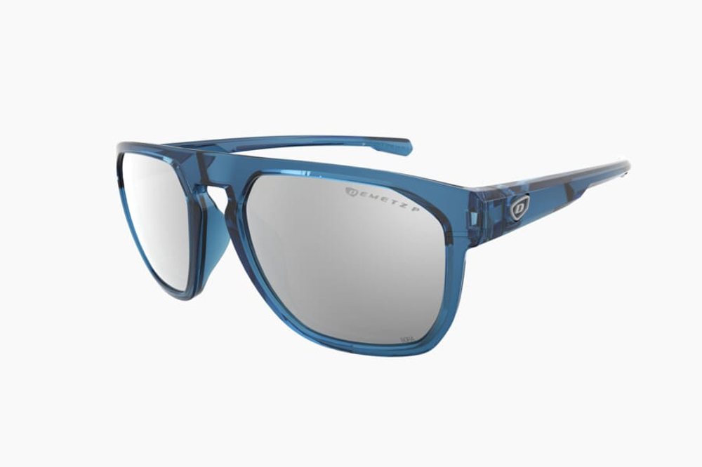 Спортивные очки Demetz Grow / Crystal Navy / Grey Polarized Silver