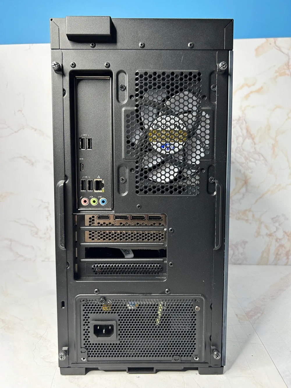 Игровой системный блок Lenovo Legion T5 26AMR5 (90RC017ERS) AMD Ryzen 5 3600/RAM 16 GB/SSD 512 GB/Nvidia RTX3070 8GB/Windows 11/черный. Состояние: B1