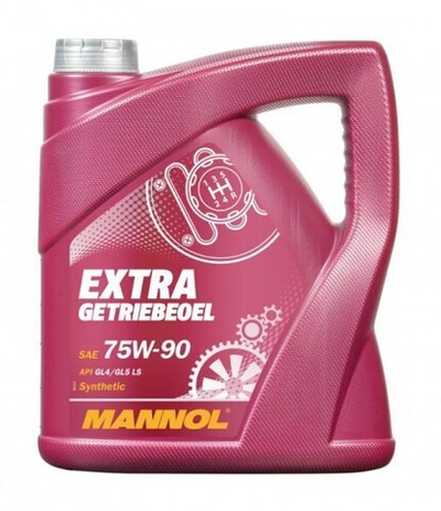 MANNOL 8103 Extra Getriebeoel 75W-90 GL-4/GL-5/LS синт Масло трансмиссионное, 4л