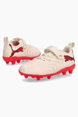Бутсы Puma Future 9 Play V FG/AG Junior - белый