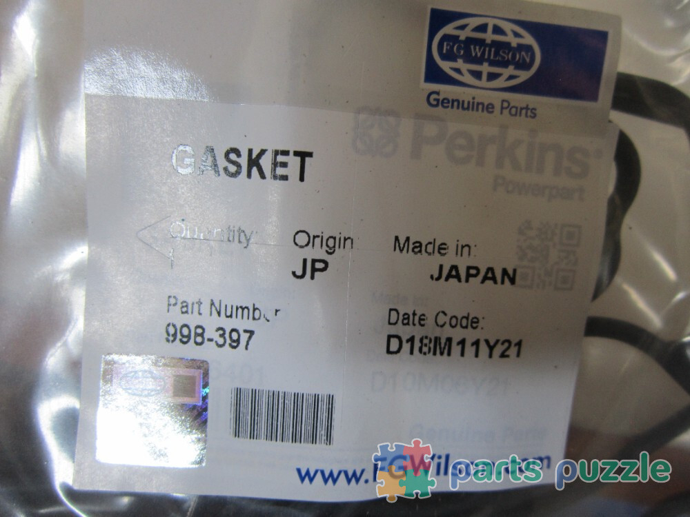 Прокладка клапанной крышки / GASKET АРТ: 998-397