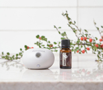 Набор dōTERRA портативный диффузор Bubble с датчиком движения и смесь Hygge, 15 мл