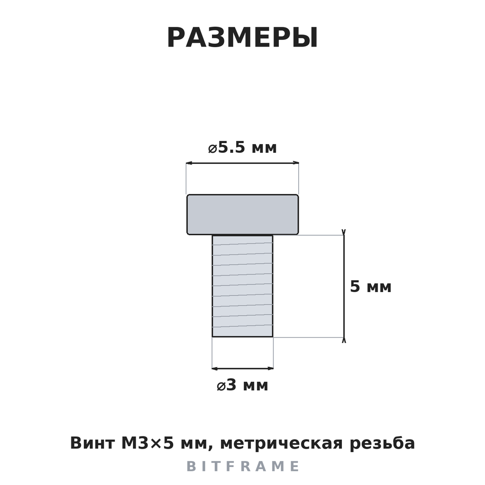 РАЗМЕРЫ — габариты