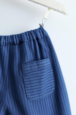 ZARA TIMELESS БРЮКИ-БАЛЛОНЫ, СИНИЙ