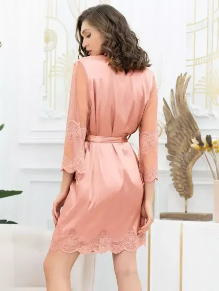 Халат женский MIA-Amore AURELIA 3893 чайная роза
