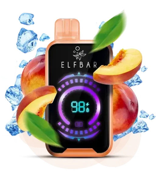 ELF BAR RAYA D2 - Peach Ice (5% nic)