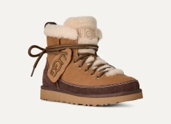 UGG Угги Classic Heritage Lace-Up, каштановый