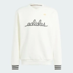 Лонгслив Adidas (с вышивкой), бел.