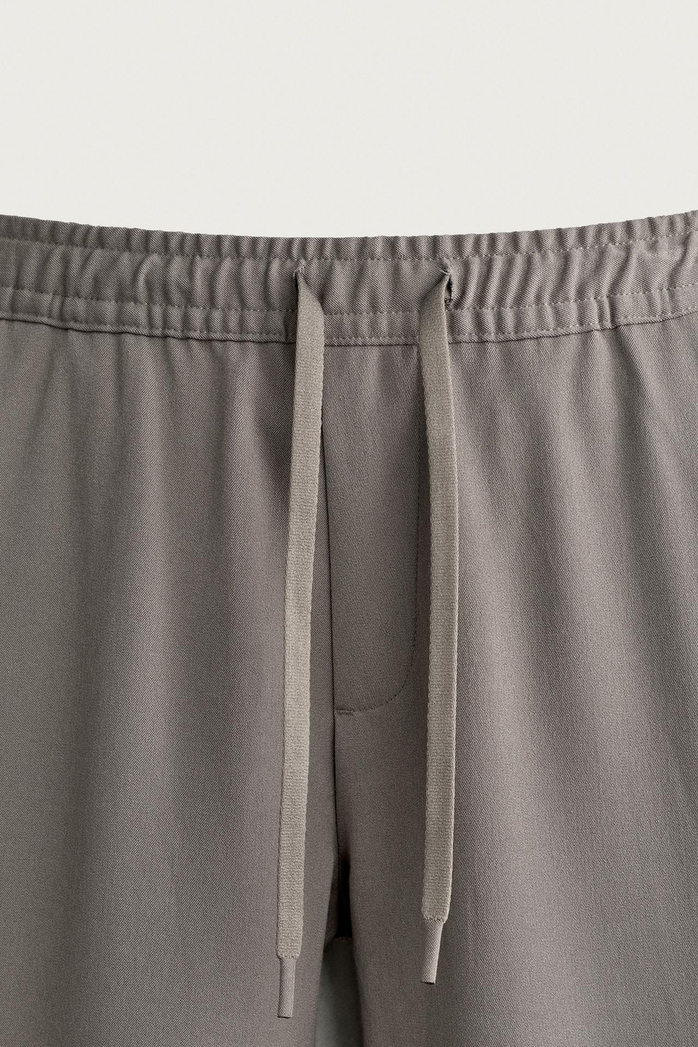 ZARA БРЮКИ COMFORT REGULAR FIT, СЕРО-КОРИЧНЕВЫЙ