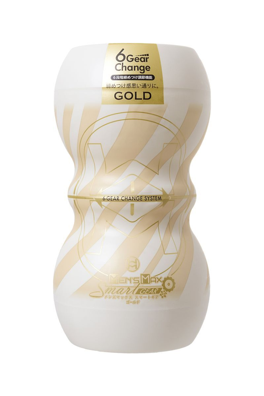 Нереалистичный мастурбатор Smart Gear GOLD (Цвет: белый)