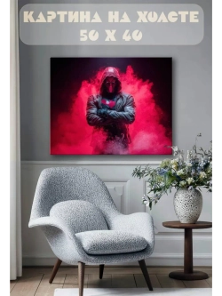 Картина на стену 40 X 50 Джейсон Тодд (Красный Колпак)