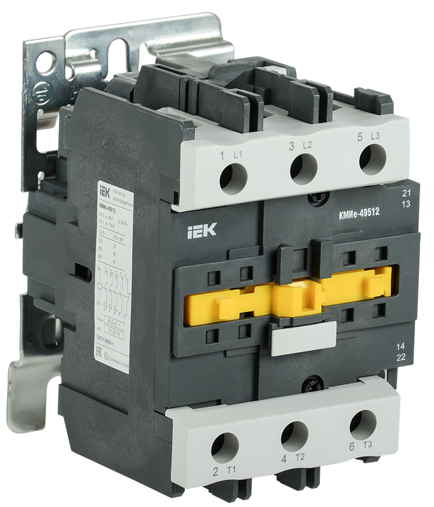 Контактор КМИе-49512 95А 230В/АС3 1NO;1NC IEK Контактор КМИе-49512 95А 230В/АС3 1NO;1NC IEK