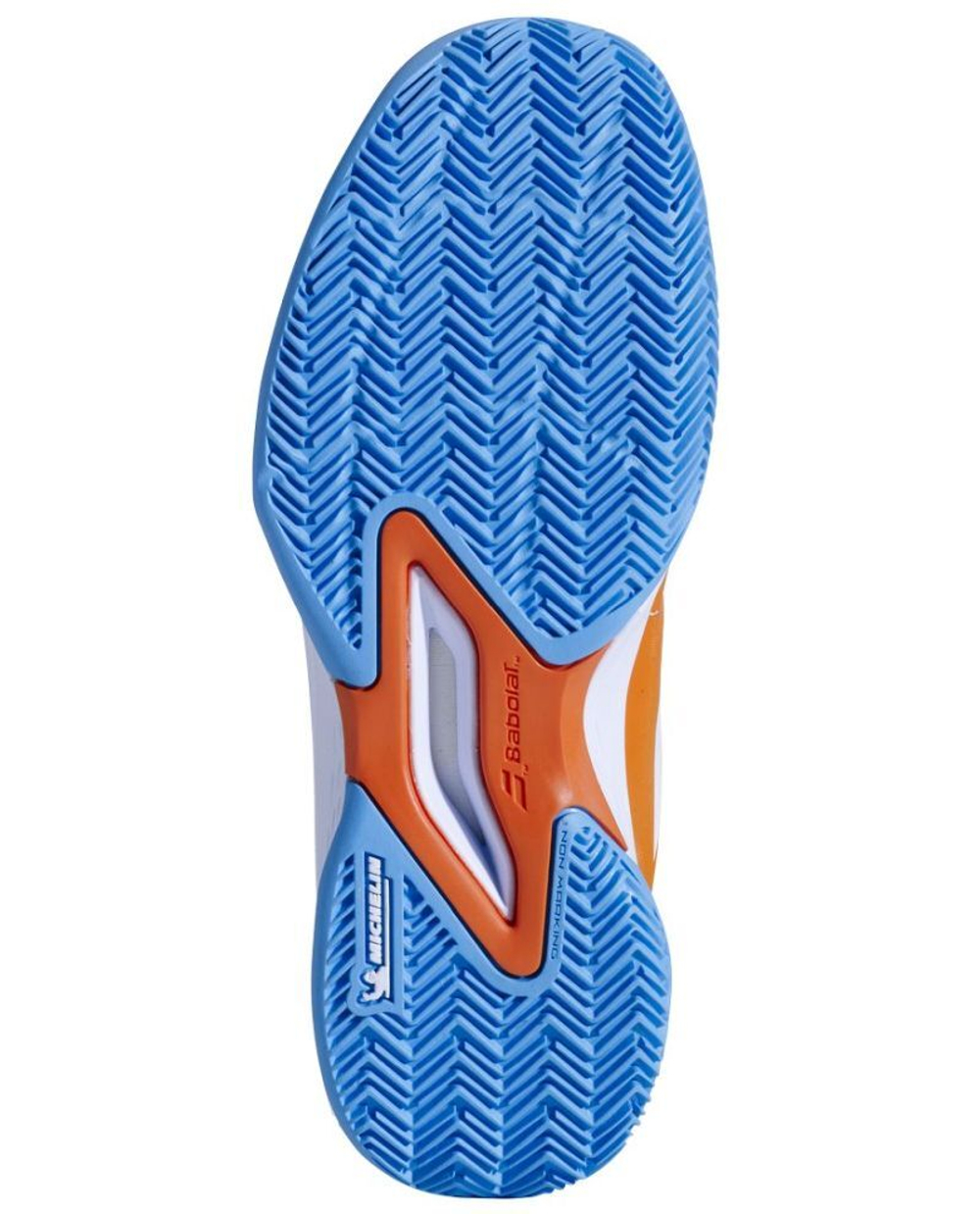 Детские Кроссовки теннисные Babolat Propulse Junior 3 Clay - orange peel