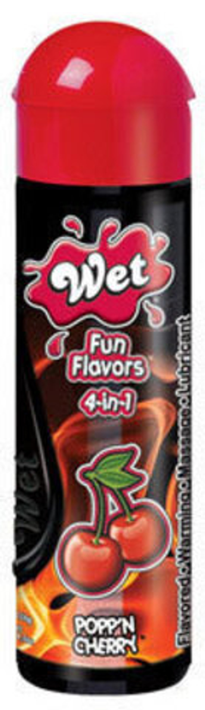 Разогревающий лубрикант Вишневый взрыв из серии Fun Flavors