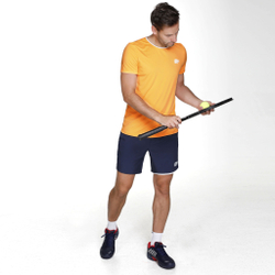 Мужское теннисное поло Racket Roots Teamline T-Shirt Men - Orange