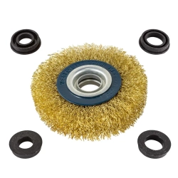 Кордщетка дисковая 100мм RockForce##Rock FORCE RF-BWT004